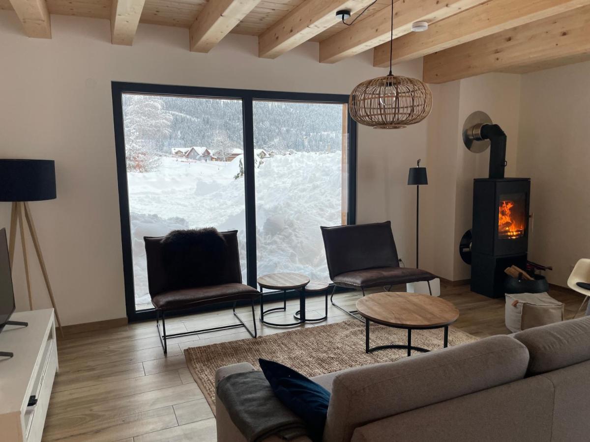Kotschach-Mauthen Luxury Chalet Mauthner Alm מראה חיצוני תמונה
